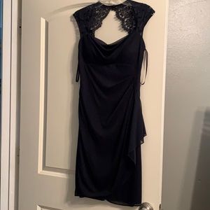 Navy Blue Bridesmaids Dress